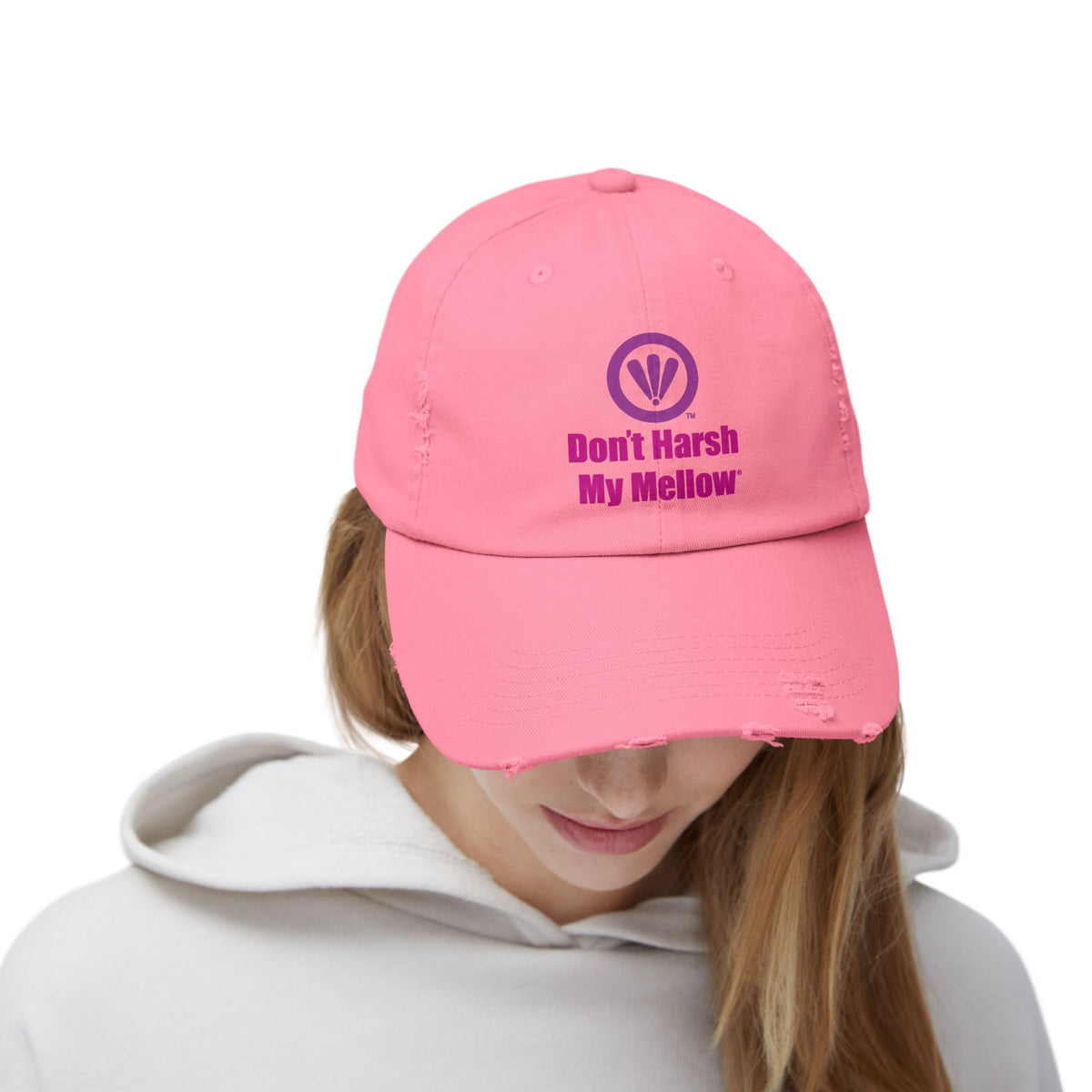 Casquette femme effet vieilli