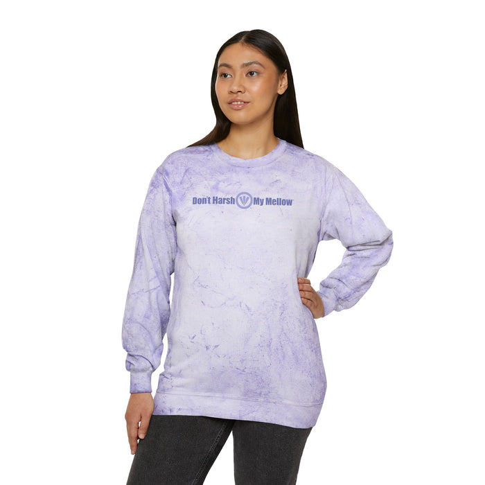 Sweat-shirt ras du cou Color Blast pour femme 