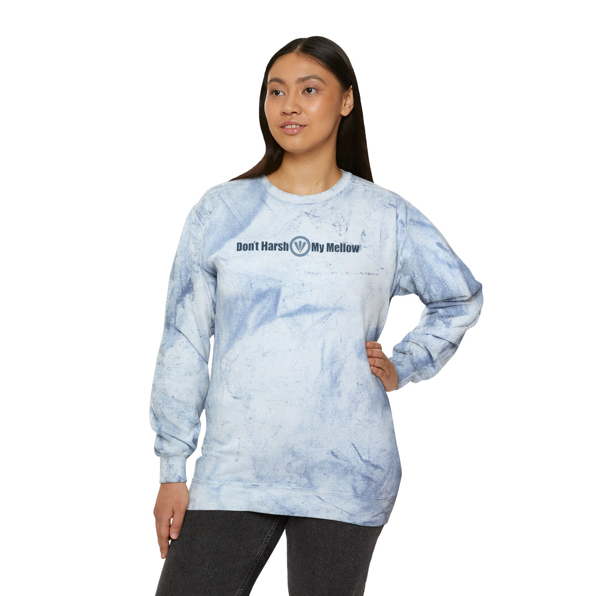 Color Blast Rundhals-Sweatshirt für Damen 