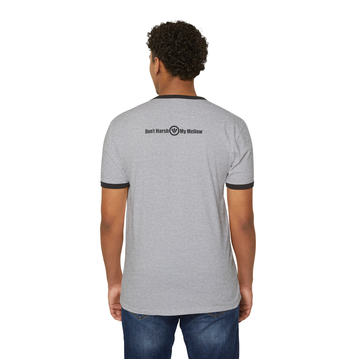 Ringer-T-Shirt aus Baumwolle für Herren 