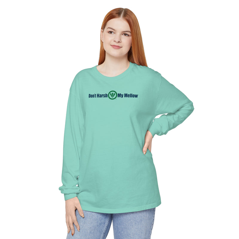 Women's Garment-dyed Long Sleeve T-Shirt