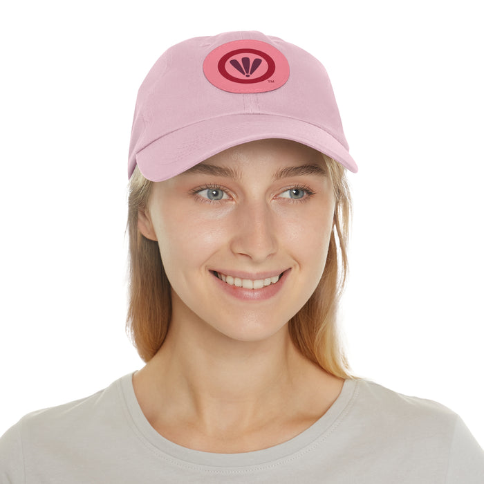 Women's Leather Patch Hat