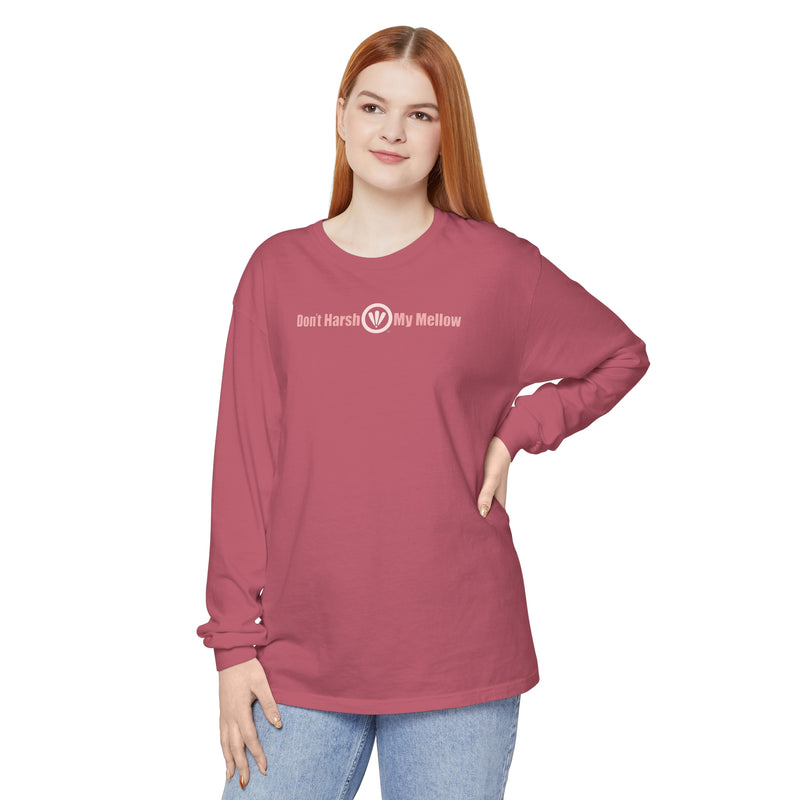 Women's Garment-dyed Long Sleeve T-Shirt