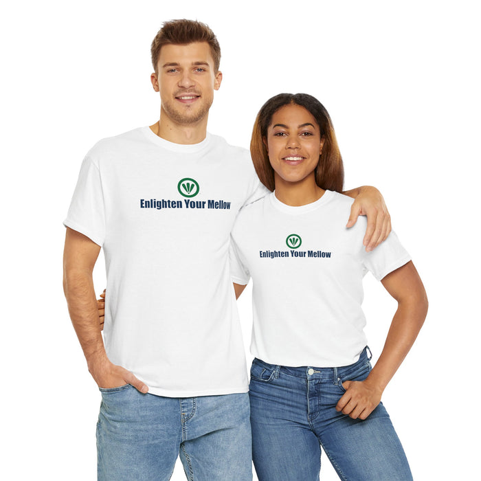 Enlighten Your Mellow™ Unisex-T-Shirt aus schwerer Baumwolle