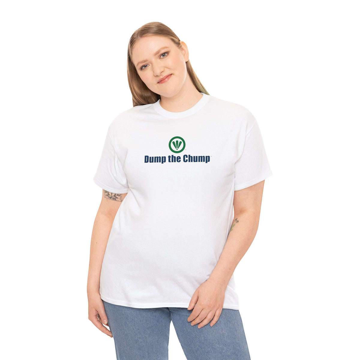 Dump the Chump™ Unisex Heavy Cotton Tee