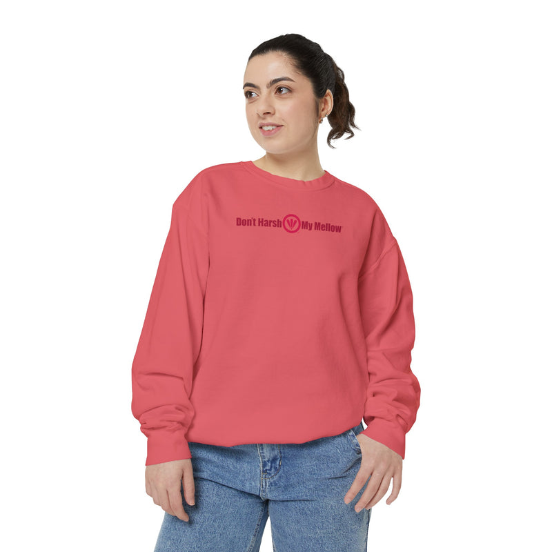 Sweat-shirt teint en pièce pour femme 