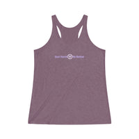 Tri-Blend Racerback-Tanktop für Damen 