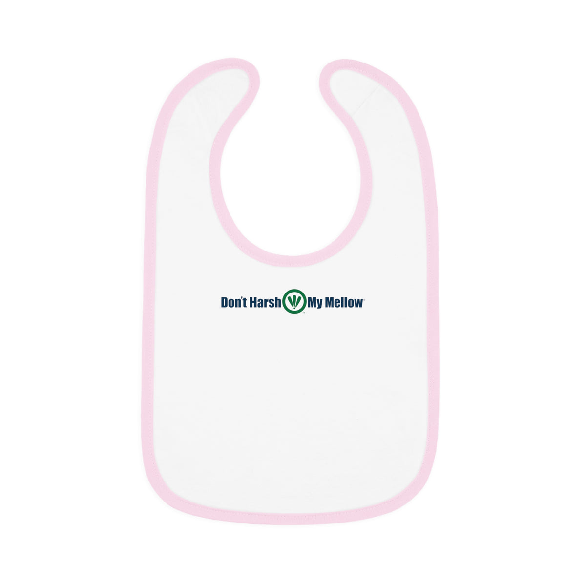 Baby Contrast Trim Jersey Bib