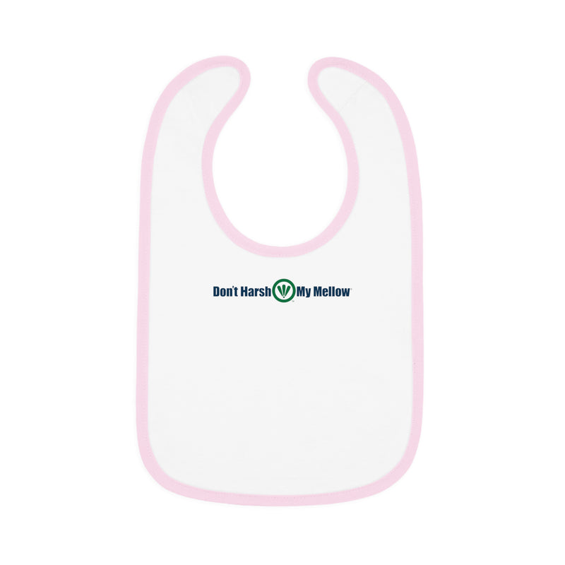 Baby Contrast Trim Jersey Bib