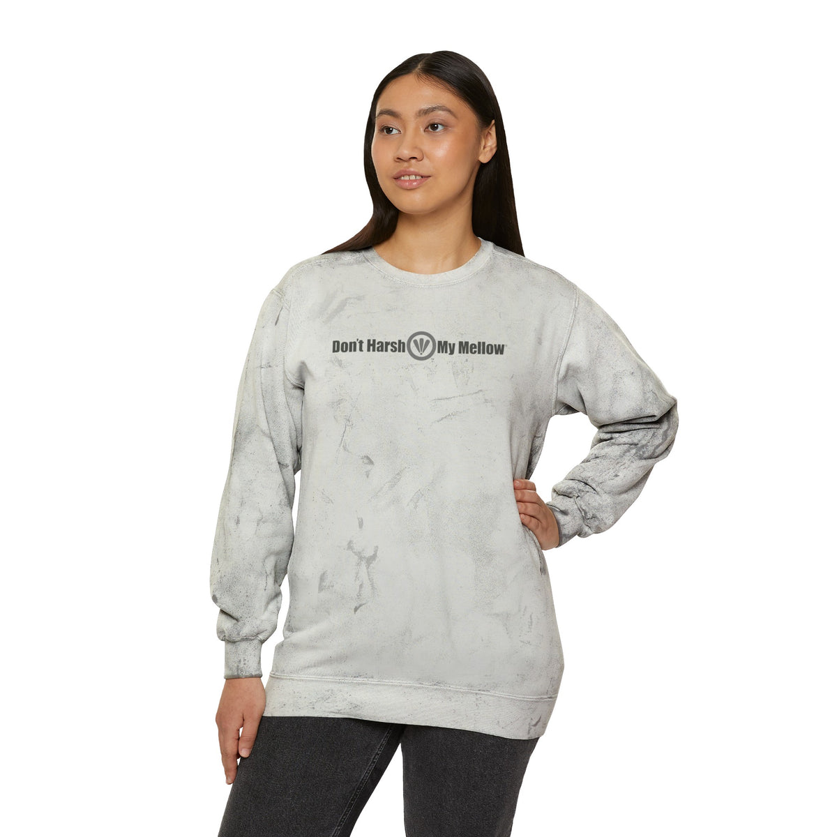 Color Blast Rundhals-Sweatshirt für Damen 