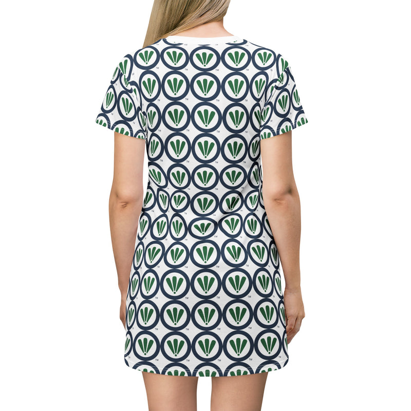 All over Logo T-Shirt Dress