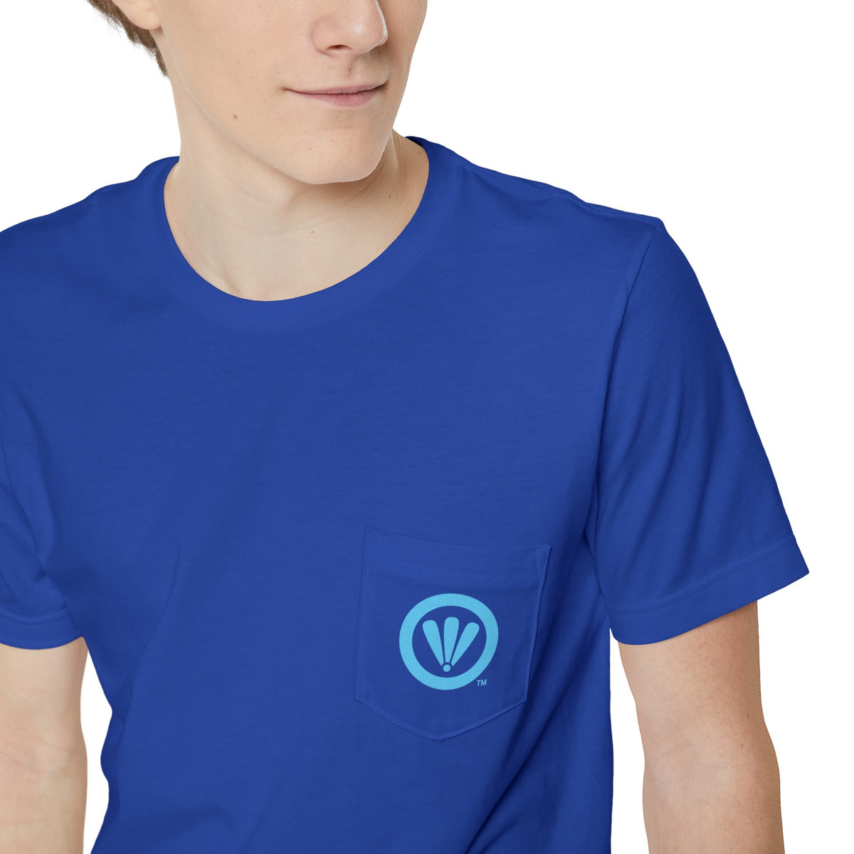 Herren-T-Shirt mit Tasche 