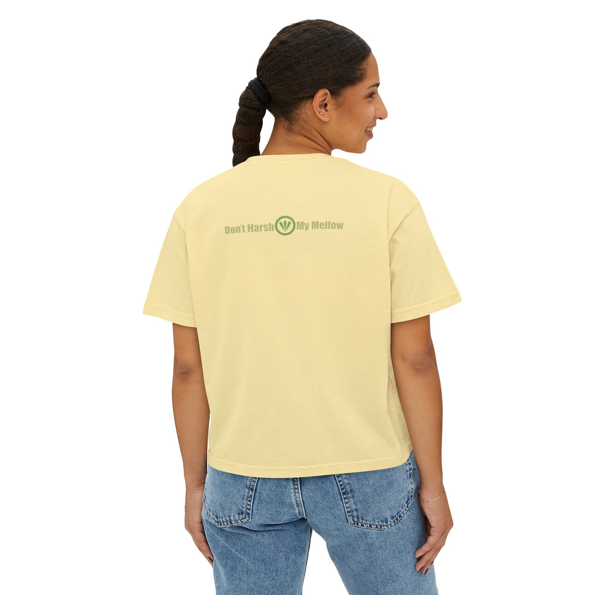 Women's Pigment Dyed Boxy Tee