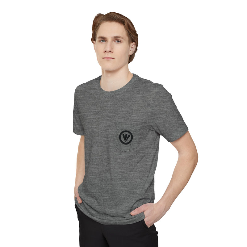 Herren-T-Shirt mit Tasche 