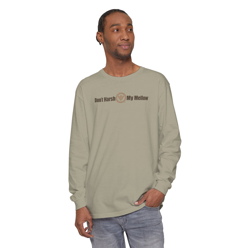 Men's Garment-dyed Long Sleeve T-Shirt