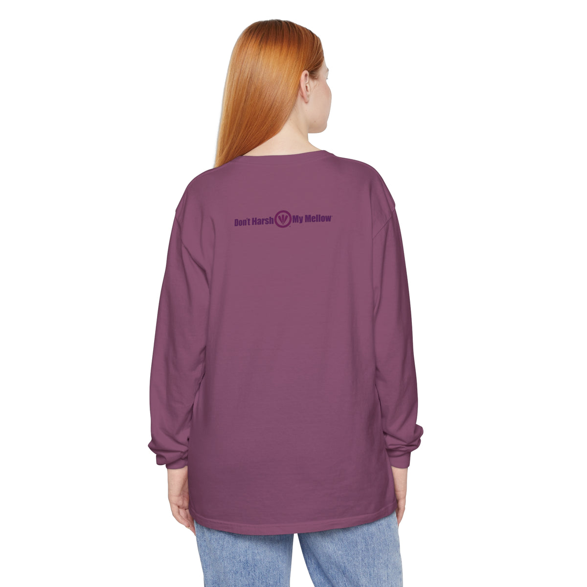 Women's Garment-dyed Long Sleeve T-Shirt