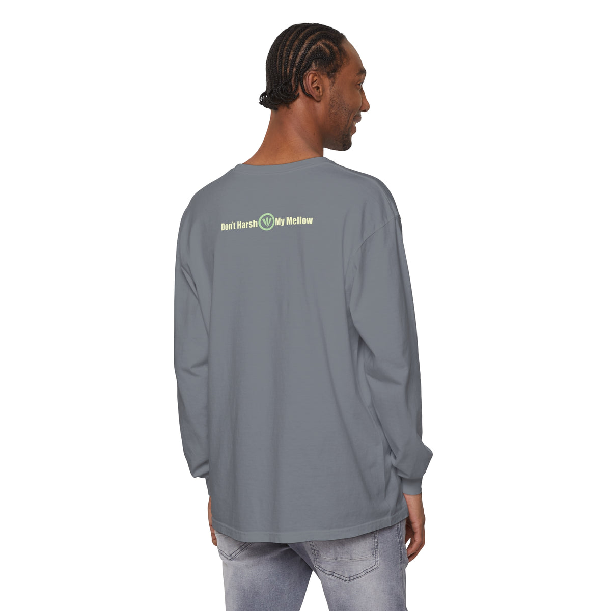 Men's Garment-dyed Long Sleeve T-Shirt