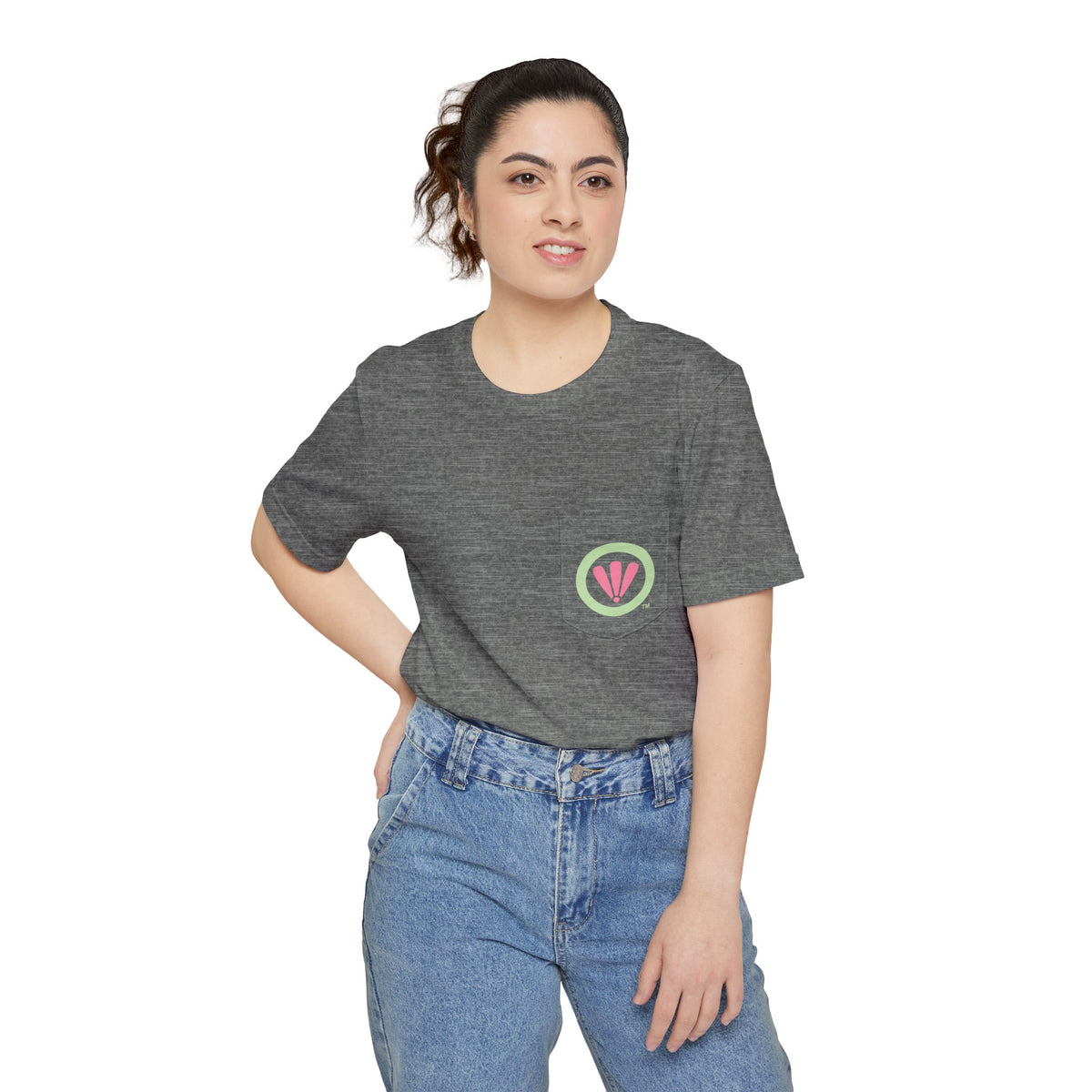 Damen Pocket-T-Shirt 