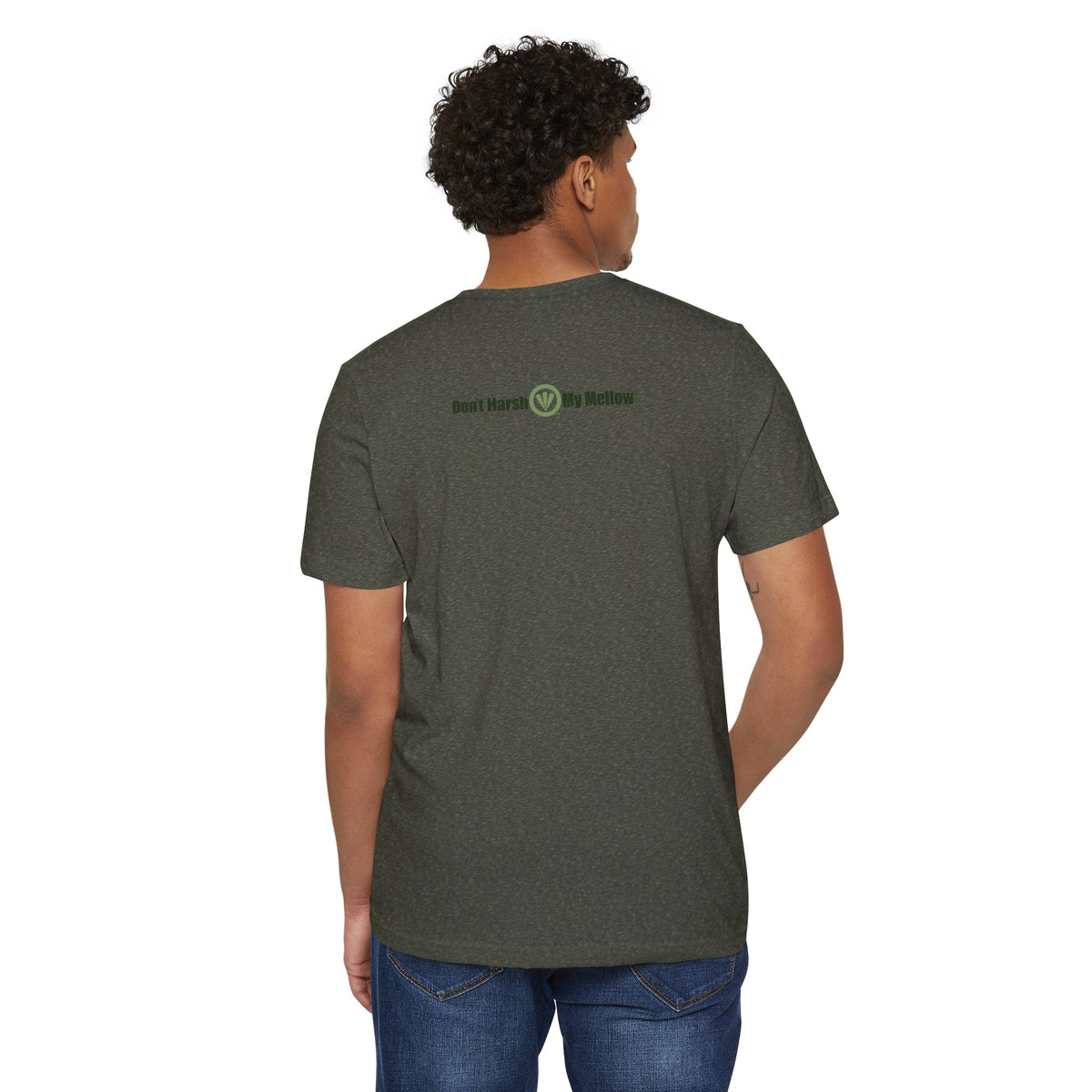 T-shirt en coton biologique recyclé pour homme 