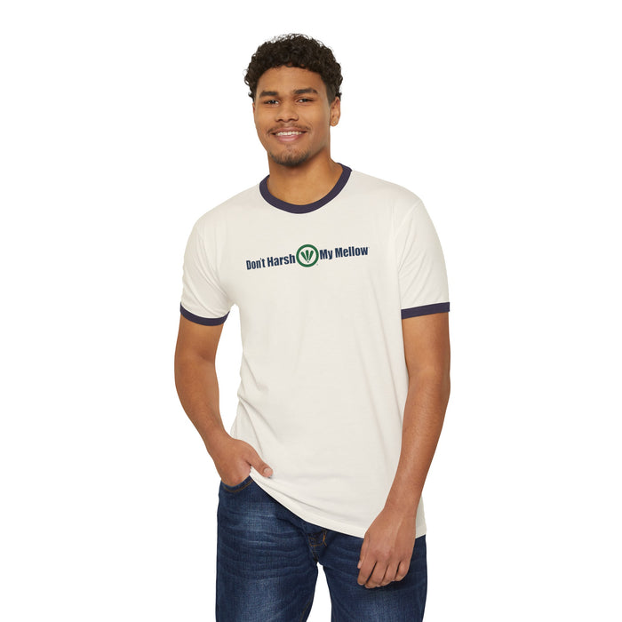 Ringer-T-Shirt aus Baumwolle für Herren 