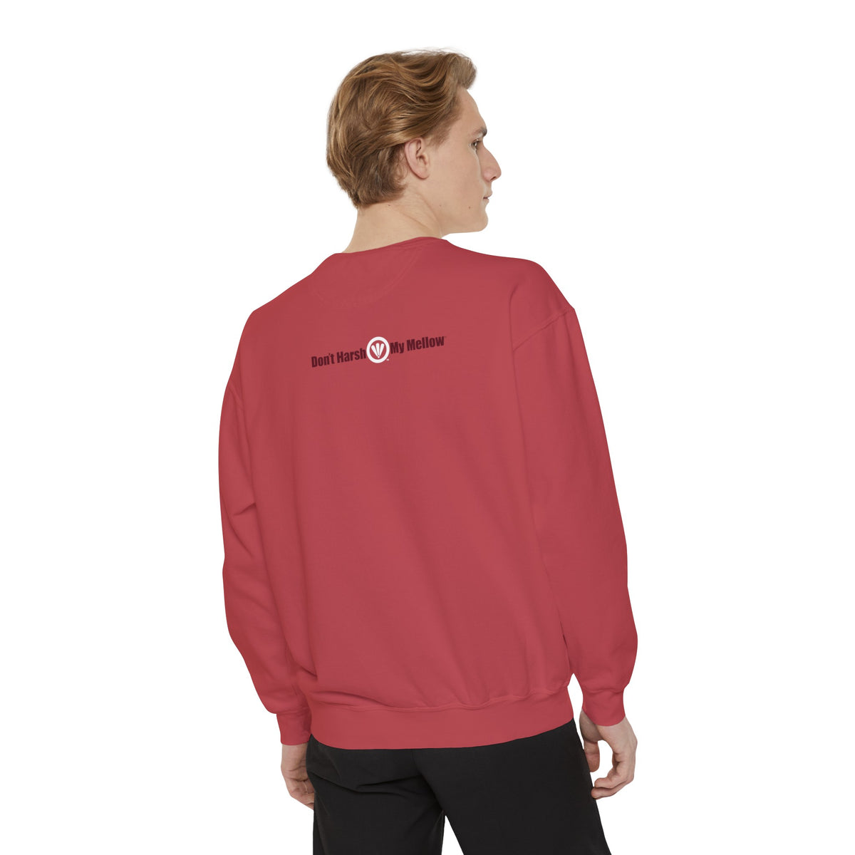 Kleidungsstückgefärbtes Sweatshirt für Herren 