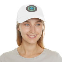 Women's Leather Patch Hat