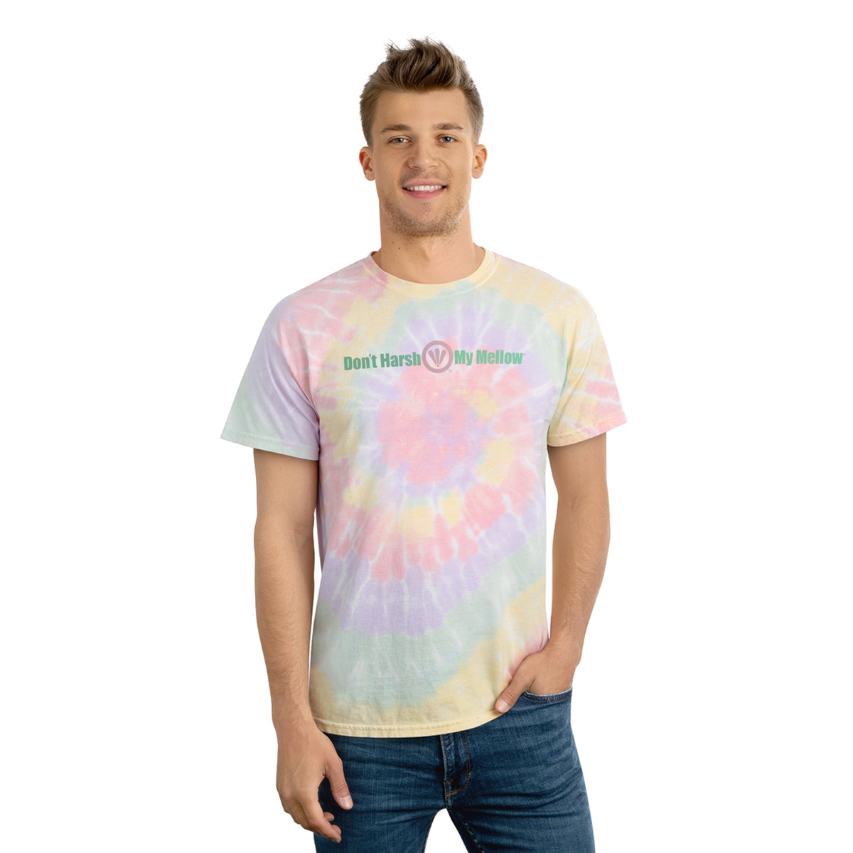 Men's Tie-Dye Spiral Tee