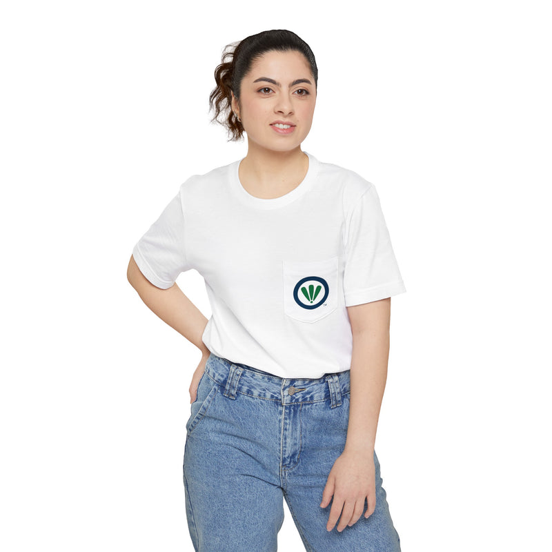 T-shirt à poche pour femme 