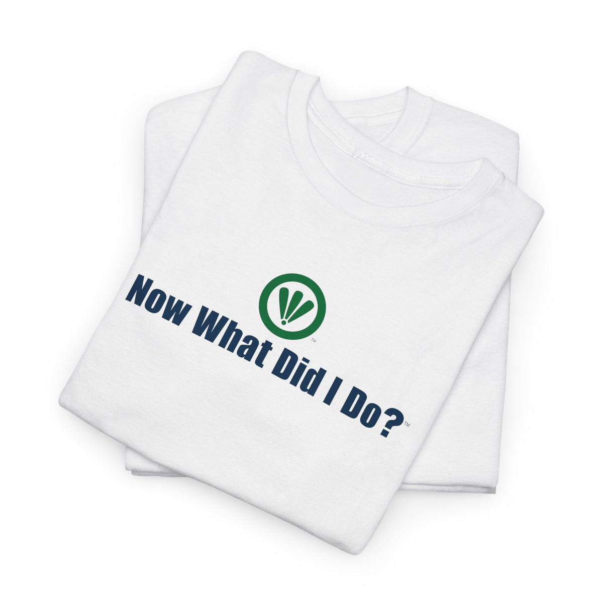 Now What Did I Do?™ Unisex Heavy Cotton Tee