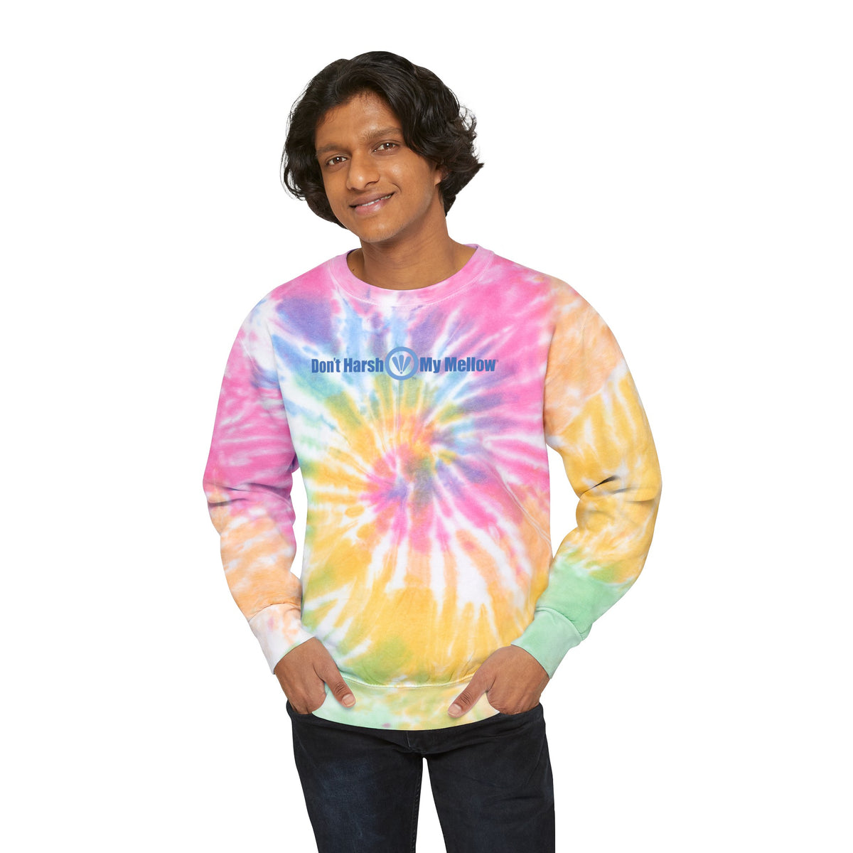 Sweat-shirt tie-dye pour homme 