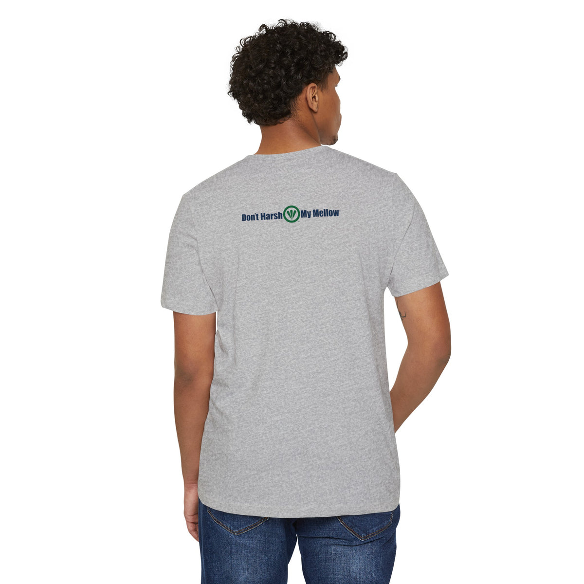 T-shirt en coton biologique recyclé pour homme 