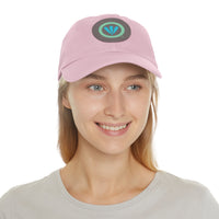 Women's Leather Patch Hat