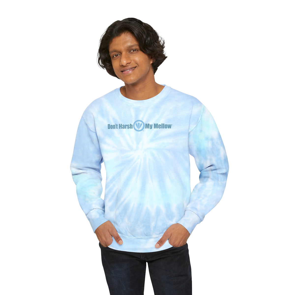 Sweat-shirt tie-dye pour homme 