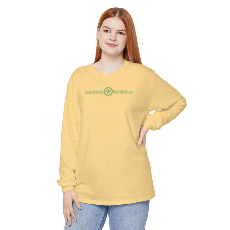 Women's Garment-dyed Long Sleeve T-Shirt