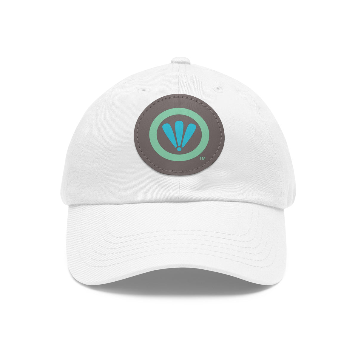 Women's Leather Patch Hat