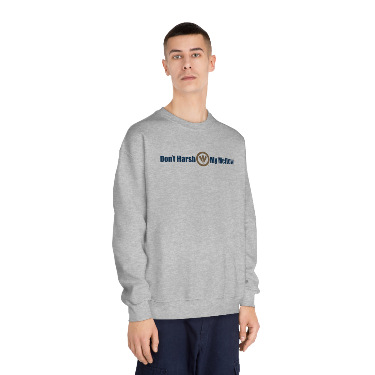 DryBlend® Rundhals-Sweatshirt für Herren 