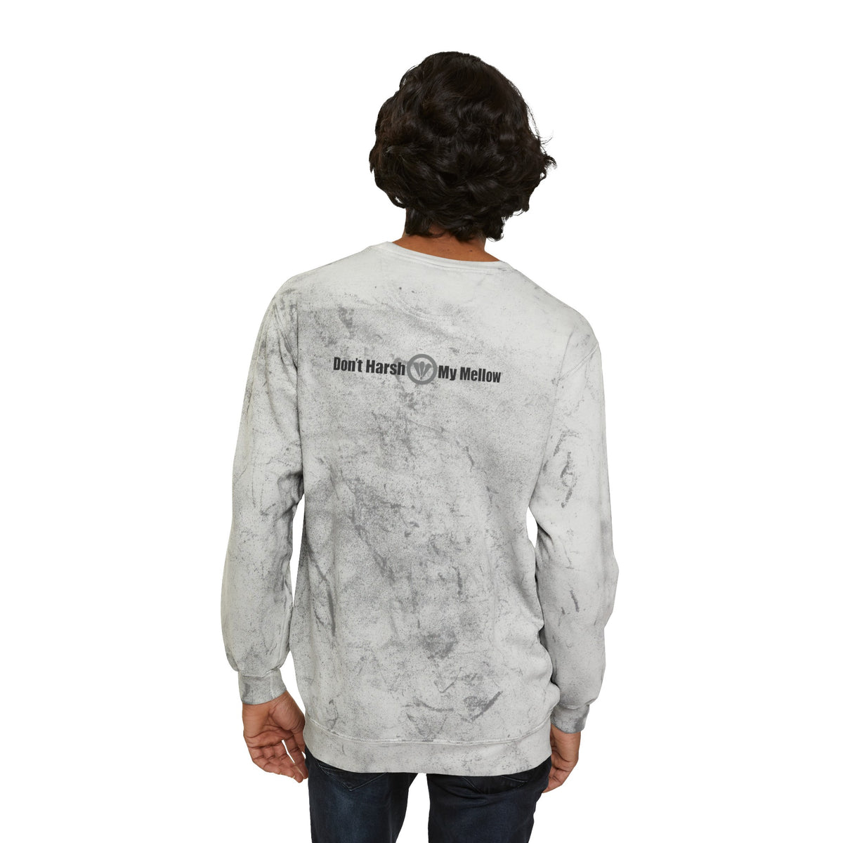 Sweat-shirt ras du cou Color Blast pour homme 