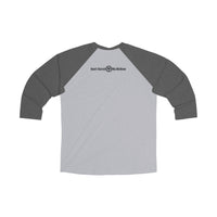 T-shirt raglan 3/4 à trois mélanges pour hommes 