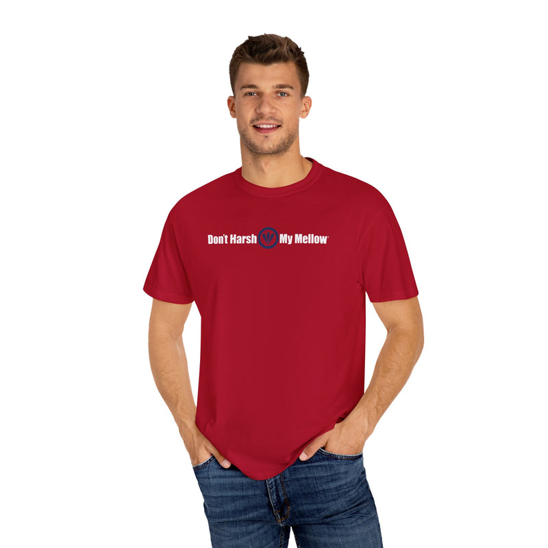 T-shirt teint en pièce pour homme 