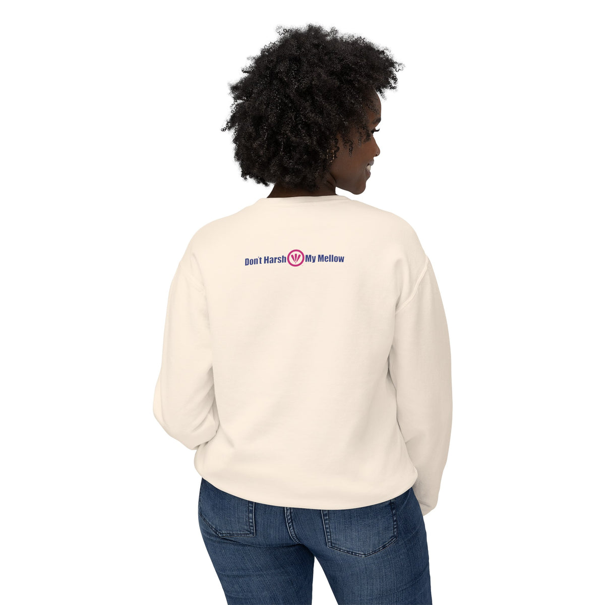 Sweat-shirt ras du cou léger pour femme