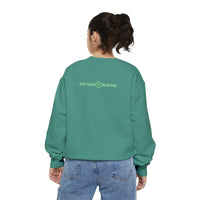 Kleidungsstückgefärbtes Sweatshirt für Damen 