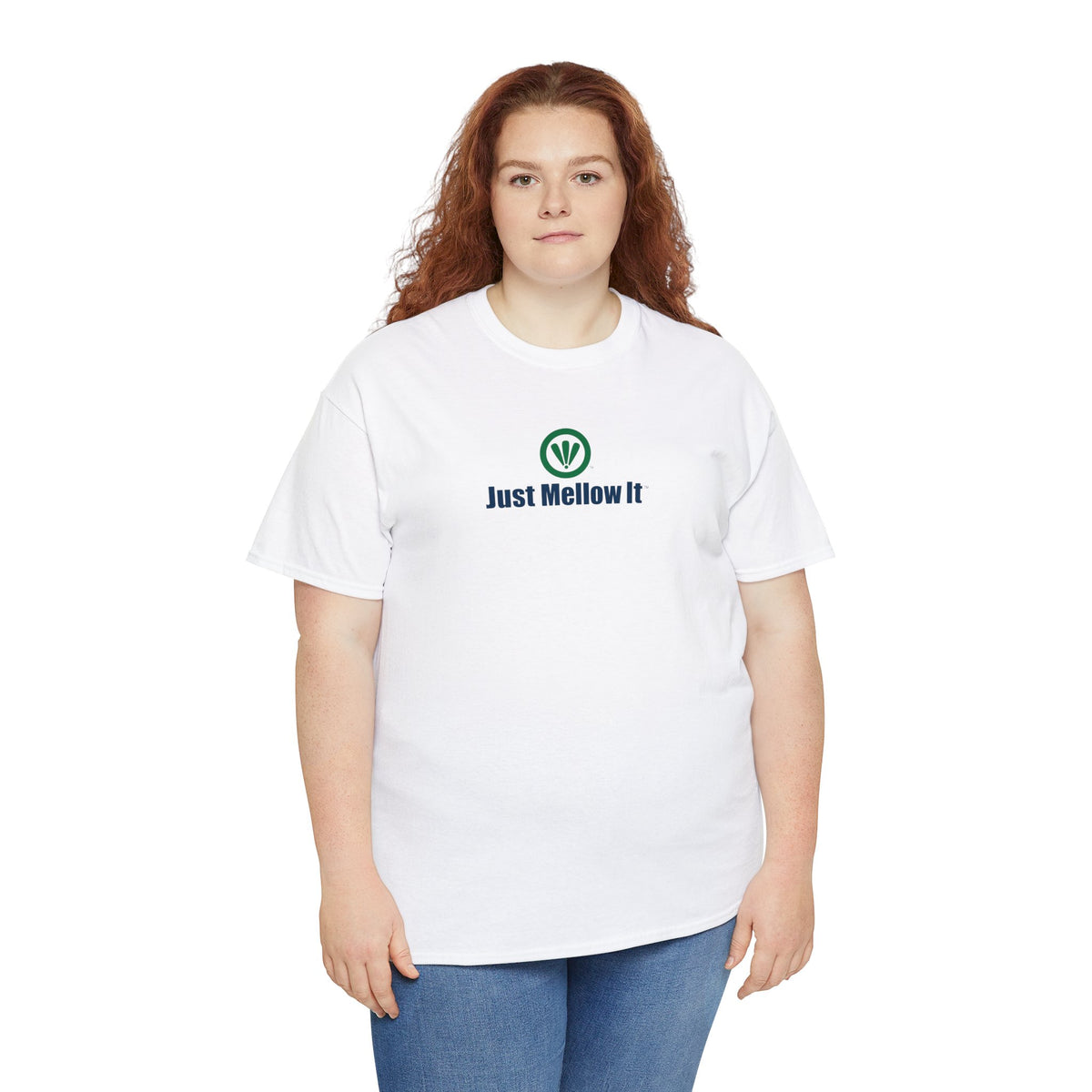 Just Mellow It™ Unisex-T-Shirt aus schwerer Baumwolle