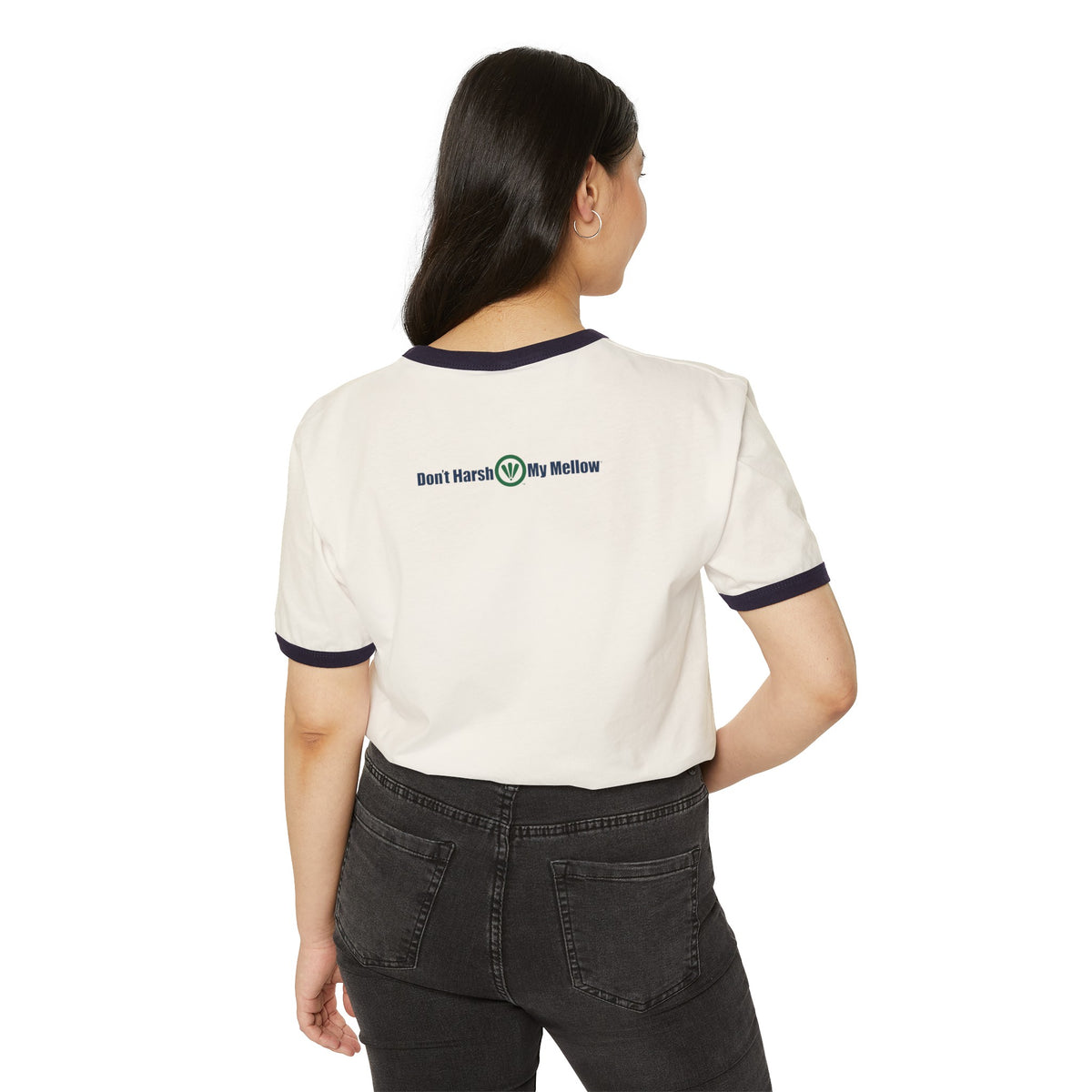 T-shirt en coton à rayures pour femme 