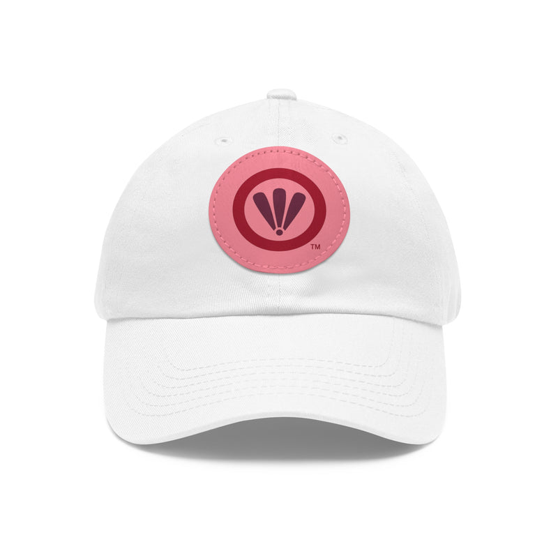 Women's Leather Patch Hat