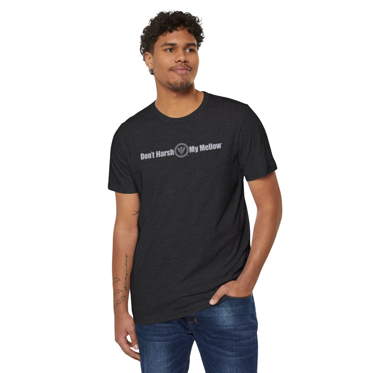 T-shirt en coton biologique recyclé pour homme 