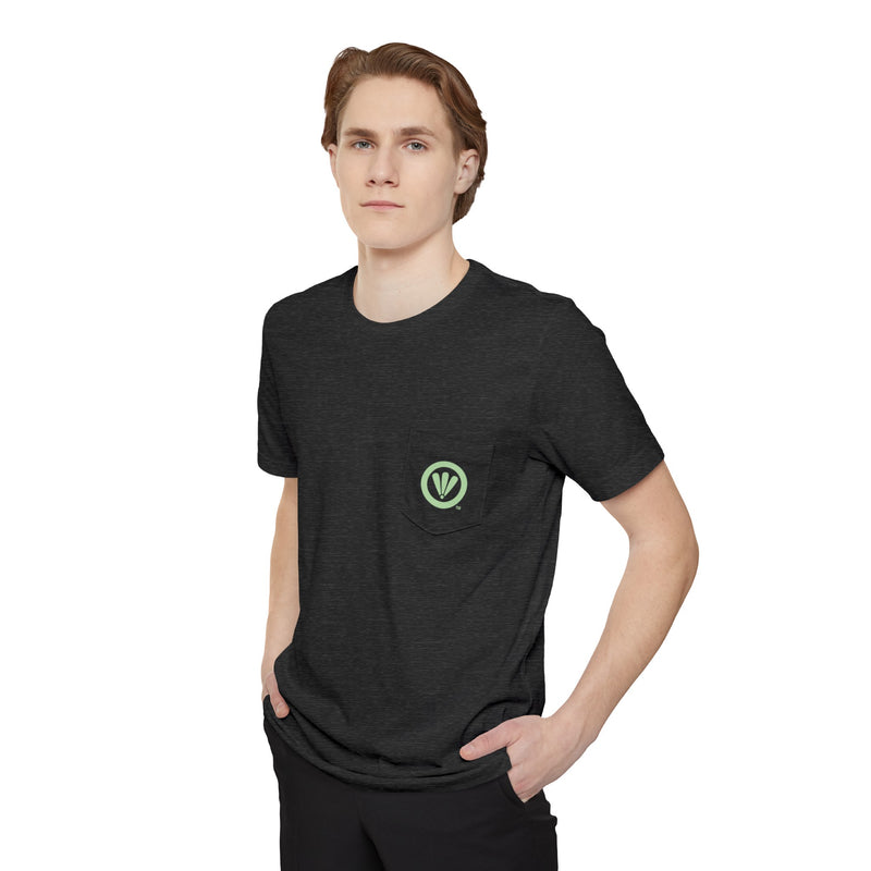 Herren-T-Shirt mit Tasche 