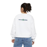 Kleidungsstückgefärbtes Sweatshirt für Damen 