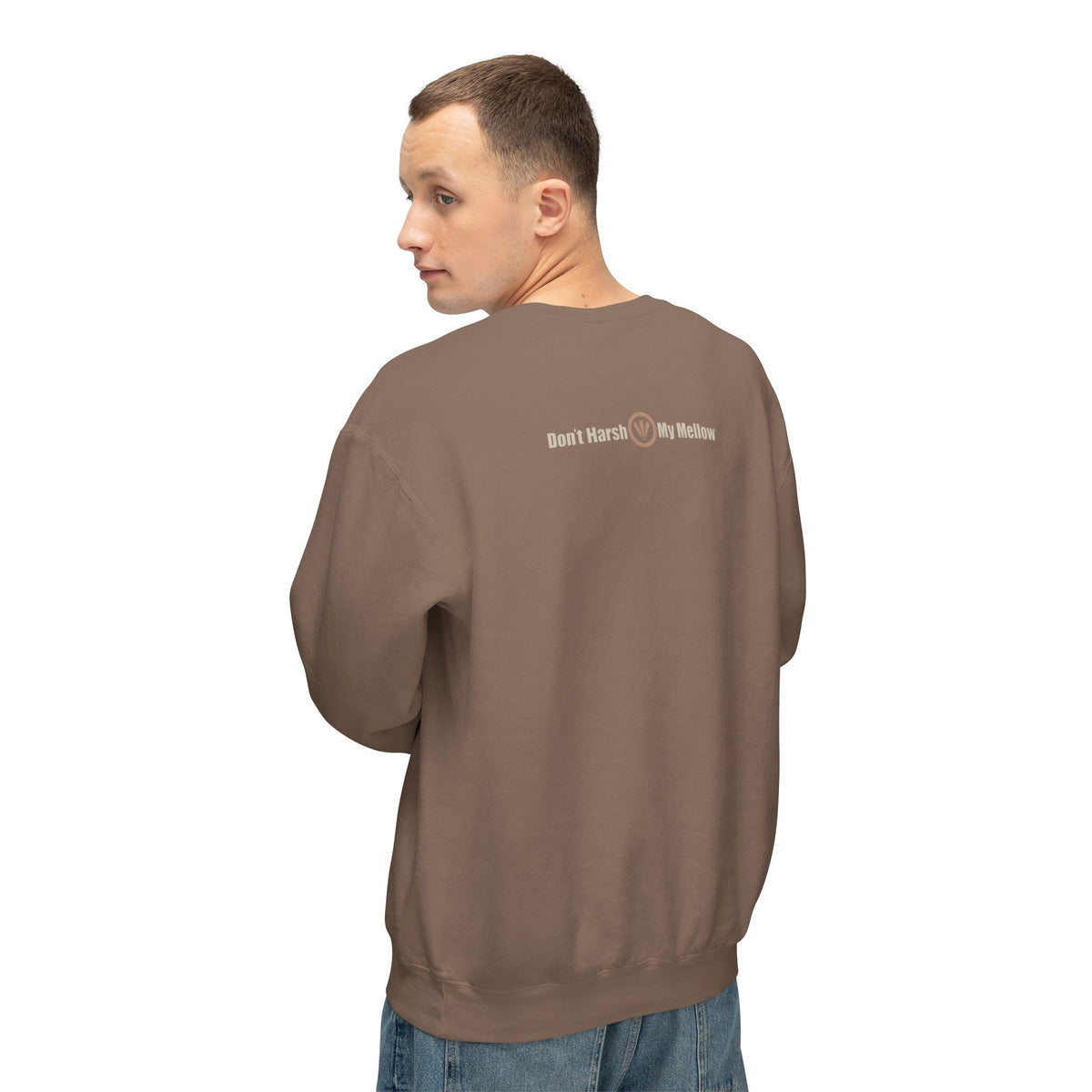 Leichtes Rundhals-Sweatshirt für Herren 