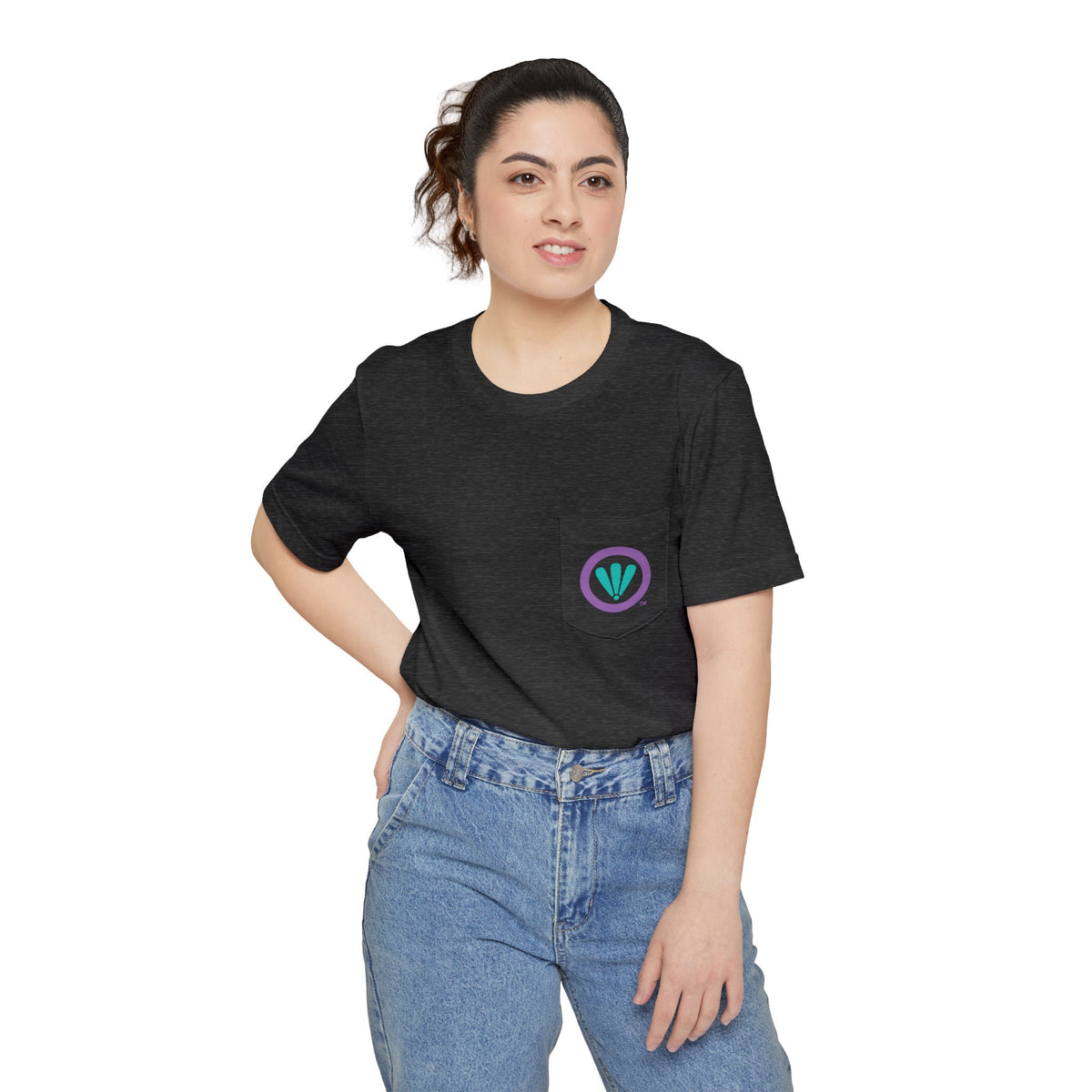 Damen Pocket-T-Shirt 