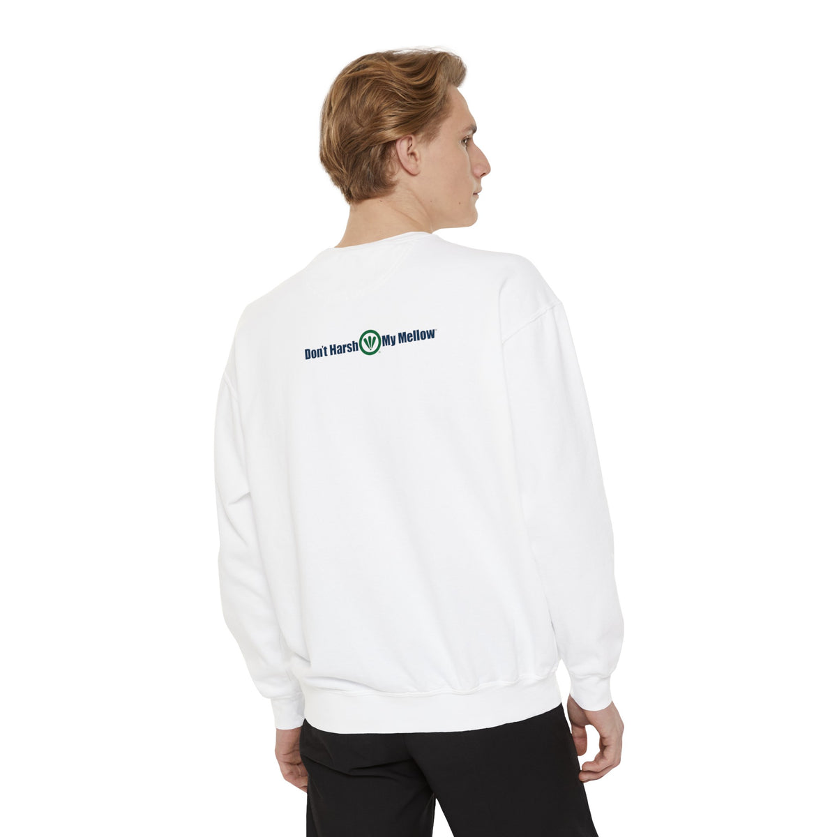 Kleidungsstückgefärbtes Sweatshirt für Herren 